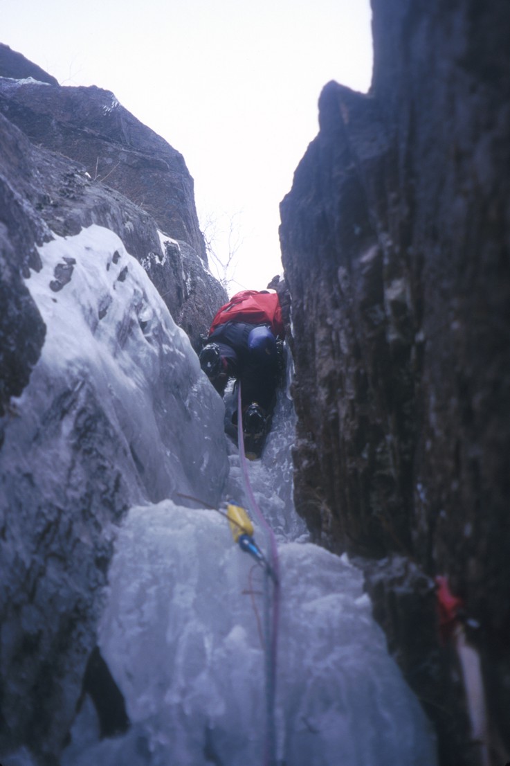 Leading the third pitch of PT in thin conditions
