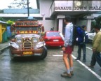 Have scotch will travel -- this is the jeepney we hired to travel from Banaue to Sagada
