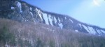 Ice cliffs of Mt. Pisgah
