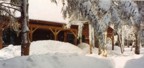 Winter '93 -- front of the house after the storm