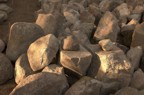 Closeup of a few stones