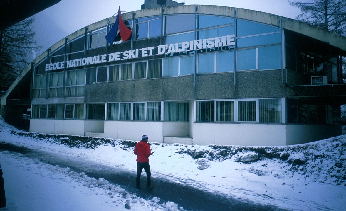 The alpinism school in Chamonix
